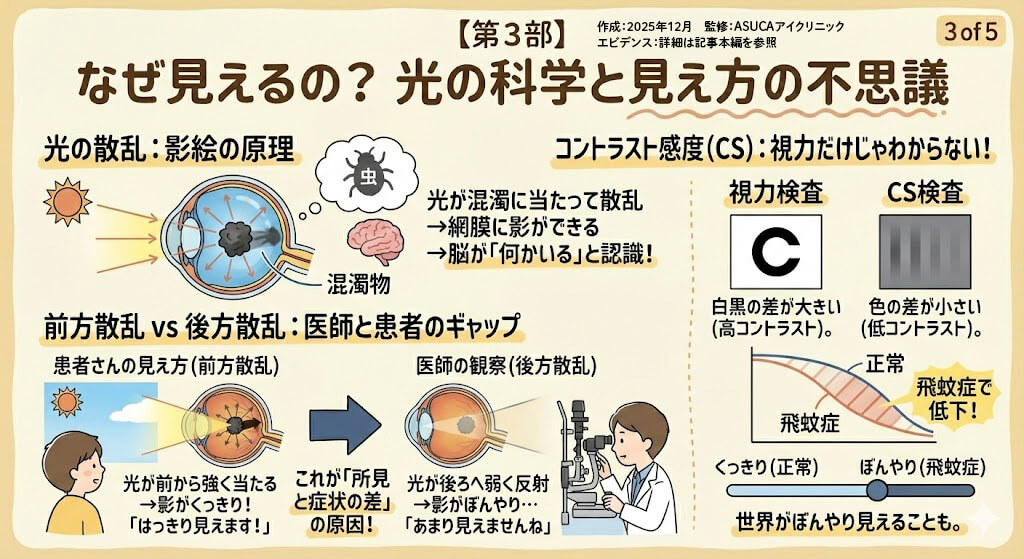 なぜ見えるの？光の科学と見え方の不思議